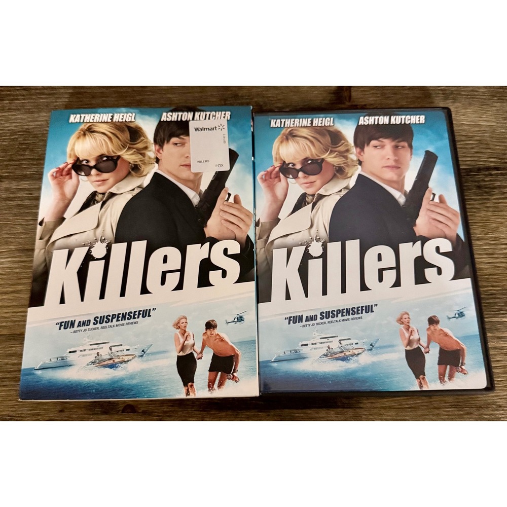 Lionsgate Killers DVD Excellent Katherine Heigl Ashton Kutcher Action Comedy
